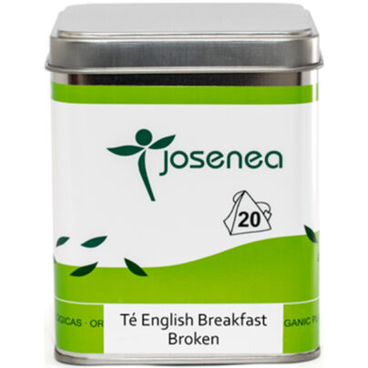 Té English breakfast broken Josenea 20 pirámides BIO