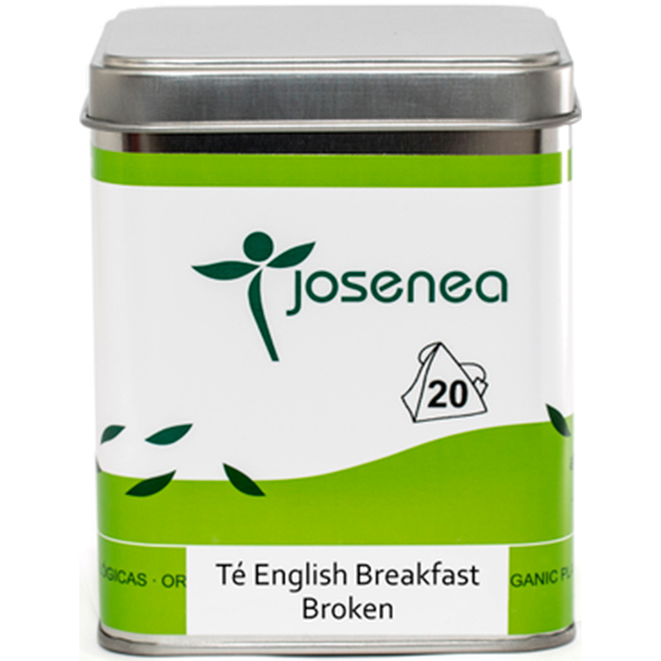 Té English breakfast broken Josenea 20 pirámides BIO