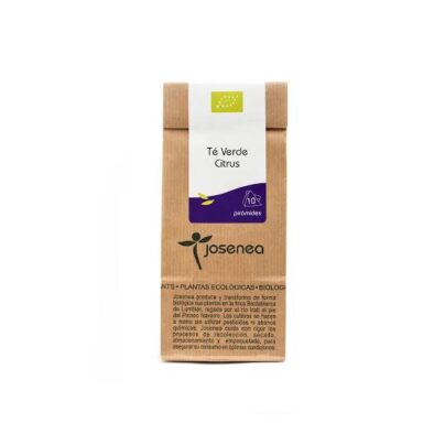 Té verde, citrus Josenea 10 pirámides BIO