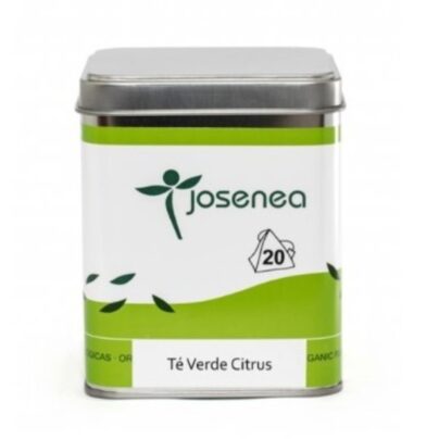 Té verde, citrus Josenea 20 pirámides BIO