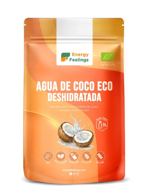 Agua de coco en polvo Energy Feelings 225g BIO