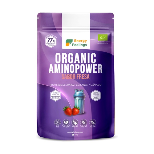 Aminopower fresa 77% Energy Feelings 500g BIO