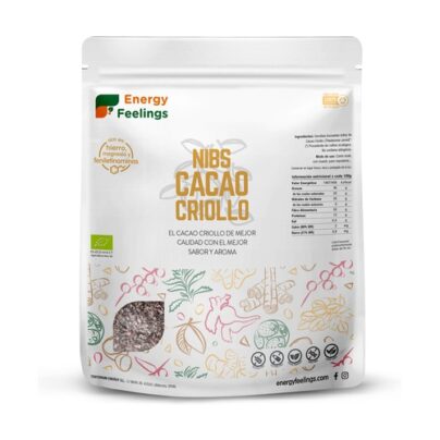 Cacao criollo nibs Energy Feelings 1Kg BIO