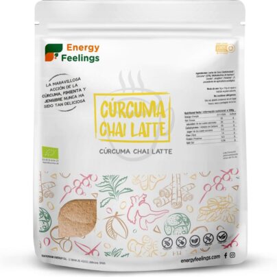 Cúrcuma chai latte Energy Feelings 500g BIO