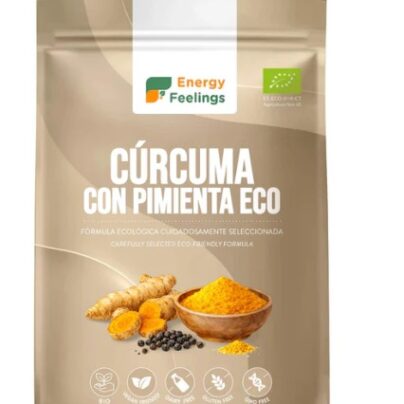 Cúrcuma con pimienta Energy Feelings 200g BIO