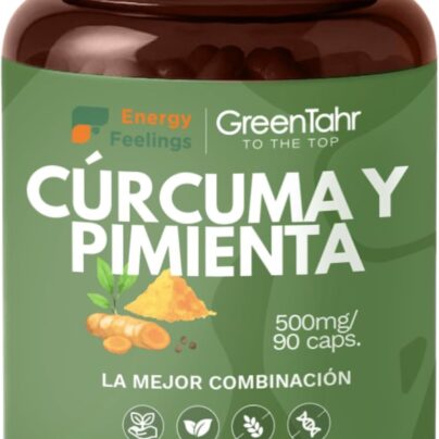 Cúrcuma, pimienta Energy Feelings 90 cápsulas BIO