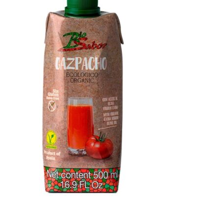 Gazpacho sin gluten Biosabor 500ml BIO