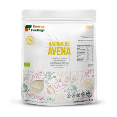 Harina de avena sin gluten Energy Feelings 1Kg BIO