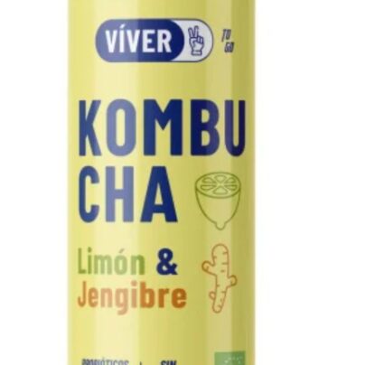 Kombucha limón/jengibre Viver 250ml BIO