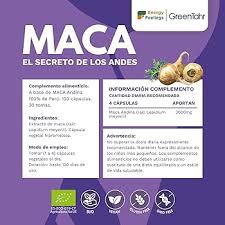 Maca mix Energy Feelings 120 cápsulas BIO - Imagen 2