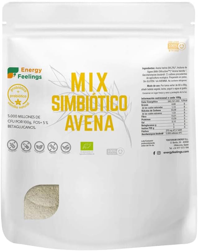 Mix simbiótico de avena Energy Feelings 1Kg BIO
