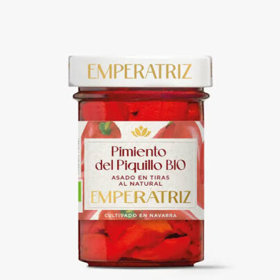 Pimiento piquillo asado en tiras Emperatriz 185g BIO