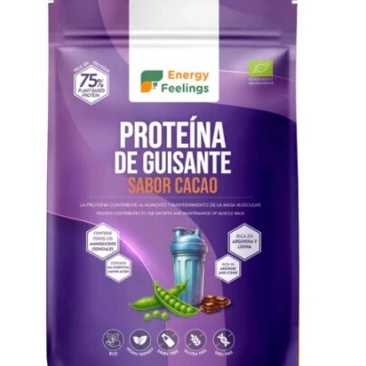 Proteína de guisante sabor cacao Energy Feelings 500g BIO
