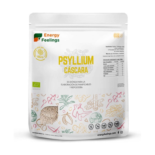 Psyllium entero cáscara Energy Feelings 500g BIO