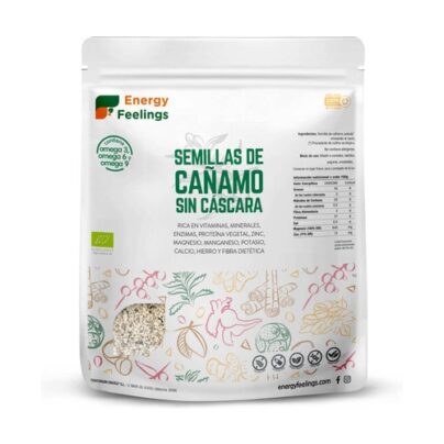 Semillas de cáñamo sin cáscara Energy Feelings 500g BIO