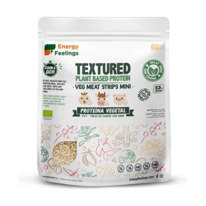 Tiras de carne vegetal mini Energy Feelings 400g BIO