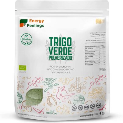 Trigo verde pulverizado Energy Feelings 1Kg BIO