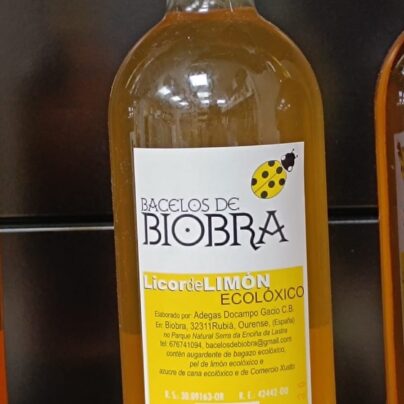 Licor de limón Bacelos de Biobra 50cl BIO