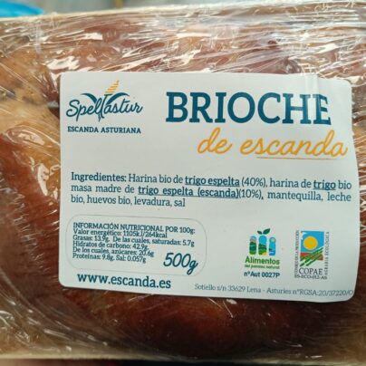 Brioche de escanda Speltastur 500g BIO