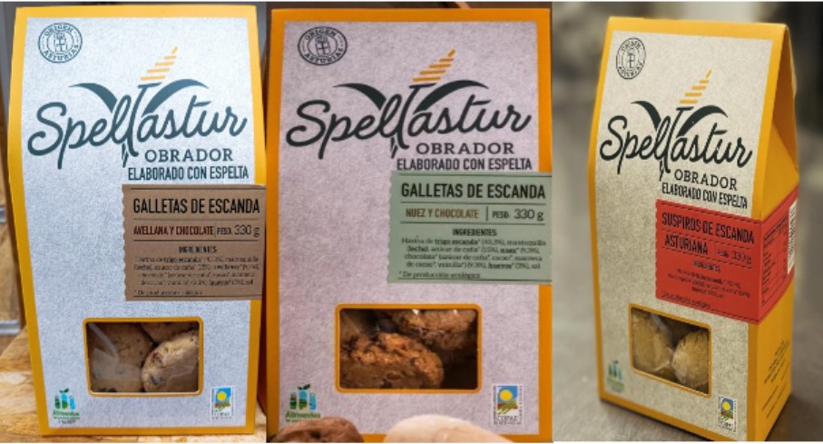 Lote Suspiros y galletas de escanda Speltastur BIO