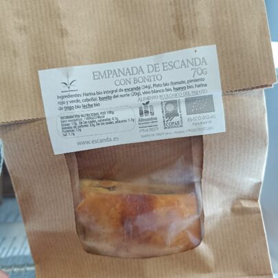 Empanada Speltastur 1 ración BIO
