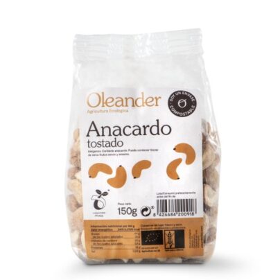 Anacardos tostados Oleander 150g BIO