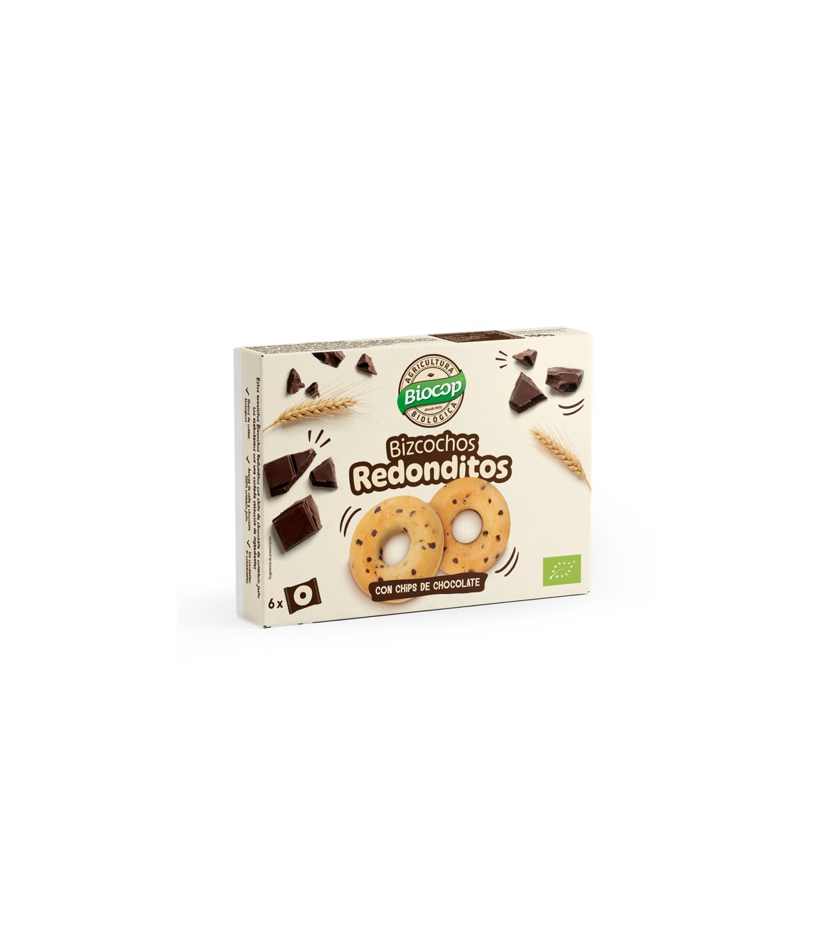 Bizcochos redonditos chips de chocolate Biocop 150g BIO