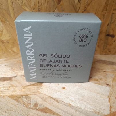 Gel sólido relajante Matarrania 120ml BIO