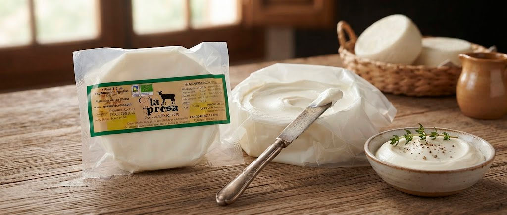 Queso untar cabra La Presa 400g BIO