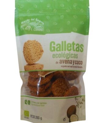 Galletas de avena y coco Rincón del Segura 200g BIO