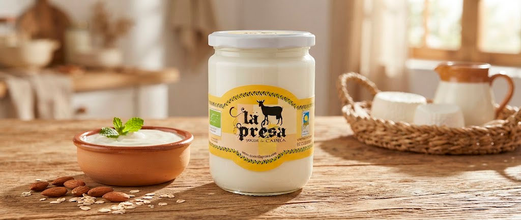 Yogur natural cabra La Presa 430ml BIO